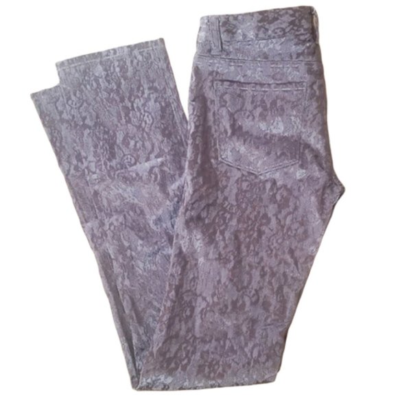 LONDONJEAN Pants - 3/$20  satin metallic gray stretchy Jean's 2